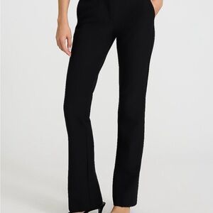 Express Black Boot Cut Pants with Flare